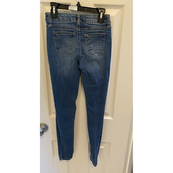 VanillaStar Girls Denim Jeans Sz.12 Button Front Jeans - Picture 2 of 4